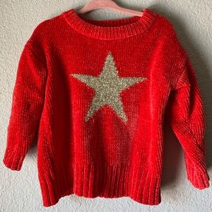 Cat & Jack Red Sweater 2T